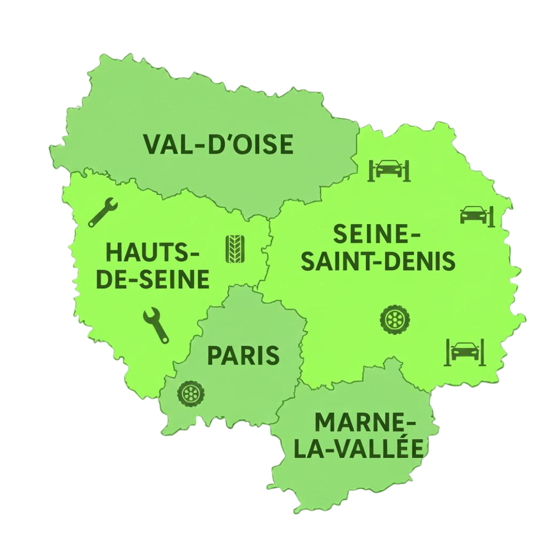 Zone d'Intervention - Île-de-France